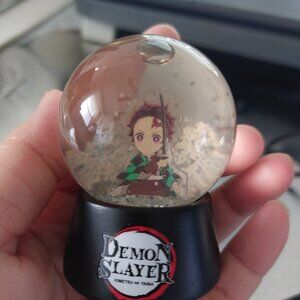 Demon Slayer Mini Snow Globe Anime Collectible CultureFly Tanjiro Kamado